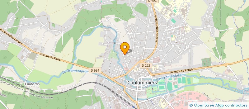 localisation de l'entreprise SEVESTE à COULOMMIERS