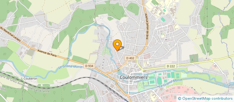 localisation de l'entreprise SEVESTE MAINTENANCE à COULOMMIERS
