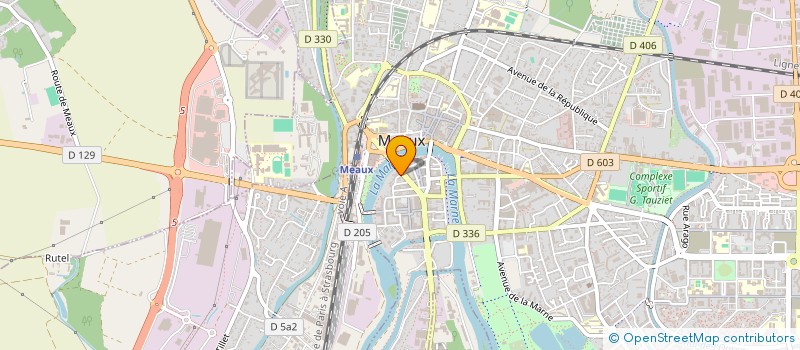 localisation de l'entreprise SEVESTRE, BOREL ET ASSOCIES à MEAUX
