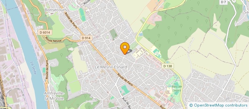 localisation de l'entreprise SEVI  LE MESNIL-ESNARD