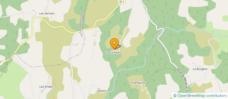 localisation de l'entreprise SEVI  MONTS-DE-RANDON