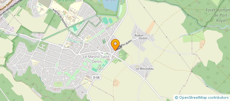 localisation de l'entreprise SEVI-IP  LE MESNIL-SAINT-DENIS