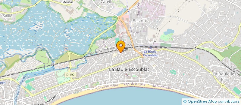 localisation de l'entreprise SEVIA à LANDEVIEILLE
