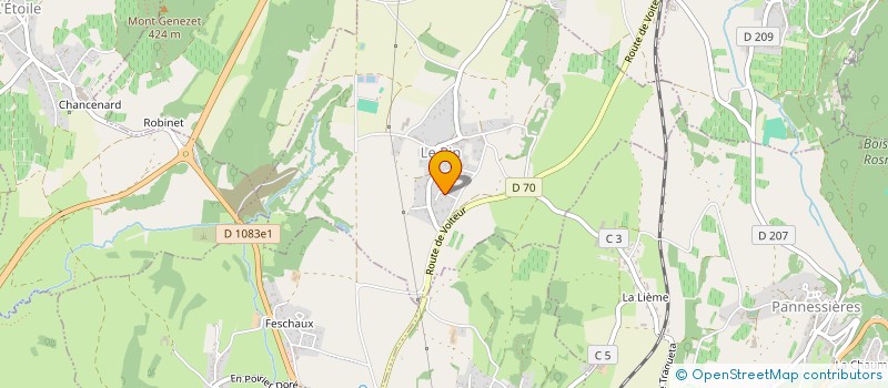 localisation de l'entreprise SEVIALBI  LE PIN