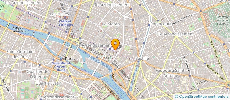 localisation de l'entreprise SEVIGNE BERARD GESTION  PARIS