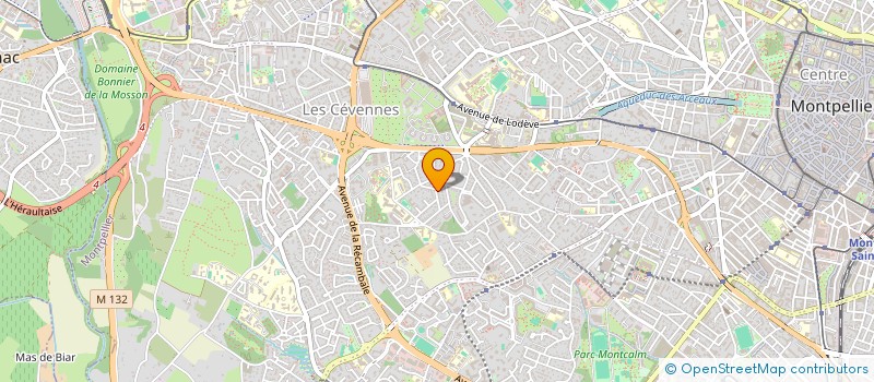 localisation de l'entreprise SEVIGNE THERMAL  MONTPELLIER