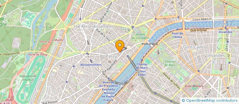 localisation de l'entreprise SEVIL CREATION à PARIS