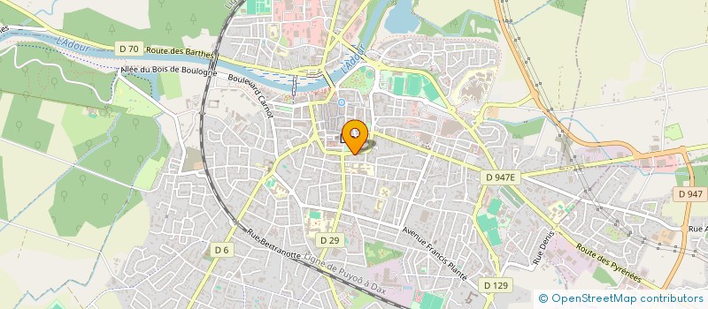 localisation de l'entreprise SEVILLA à DAX