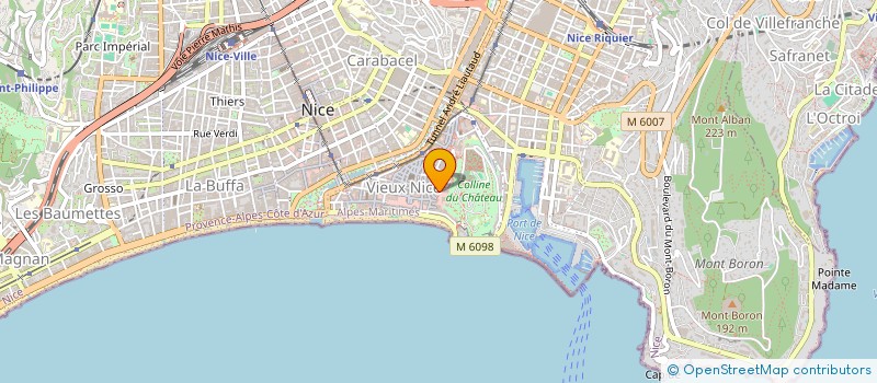 localisation de l'entreprise SEVILLE à NICE