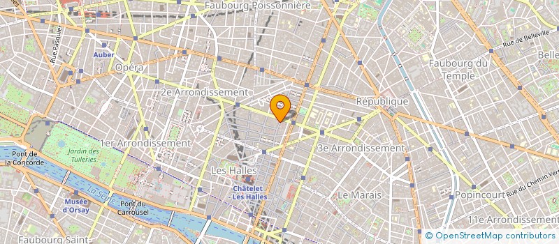 localisation de l'entreprise SEVIMA à PARIS