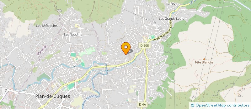 localisation de l'entreprise SEVIMMO  ALLAUCH