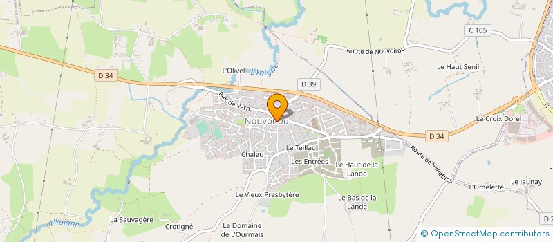 localisation de l'entreprise SEVIN-RENAULT  CHANTEPIE