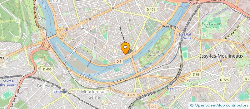 localisation de l'entreprise SEVIPE à BOULOGNE-BILLANCOURT