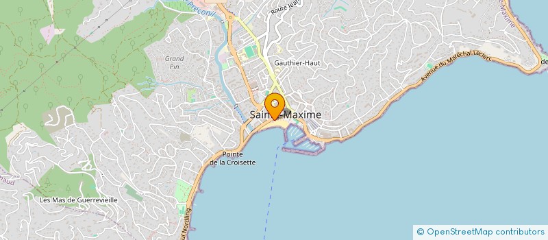 localisation de l'entreprise SEVIT EXPANS VAROISE INDU TOUR à SAINTE-MAXIME