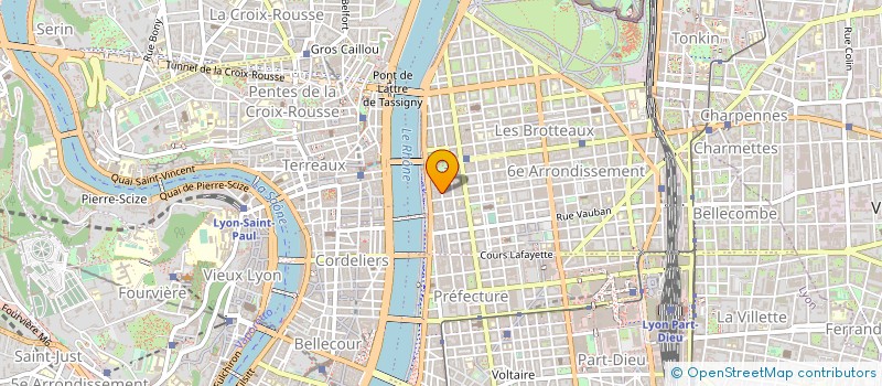 localisation de l'entreprise SEVRAGE S2F à LYON