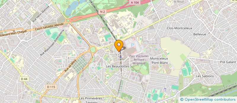 localisation de l'entreprise SEVRAN MOOVE à SEVRAN