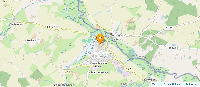 localisation de l'entreprise SEVRE COM'  SEVREMONT