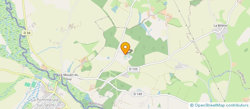 localisation de l'entreprise SEVRE ENVIRONNEMENT  MONTRAVERS