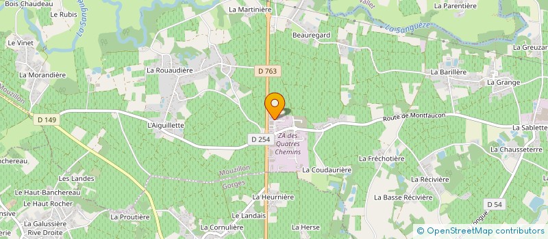 localisation de l'entreprise SEVRE MOTO à MOUZILLON