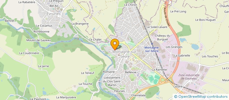 localisation de l'entreprise SEVRE MULTISPORTS  MORTAGNE-SUR-SEVRE