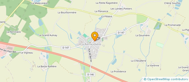 localisation de l'entreprise SEVREMOINE RENOVATION à SEVREMOINE