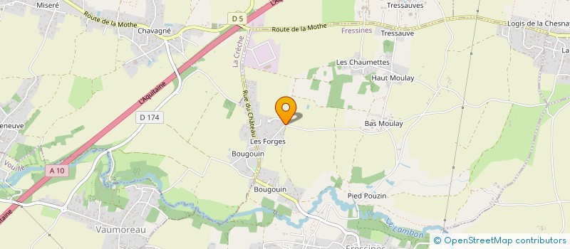 localisation de l'entreprise SEVRES MARITIME  FRESSINES