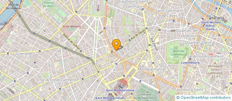 localisation de l'entreprise SEVRES PRIMEURS à PARIS