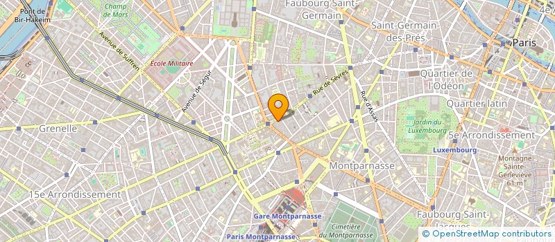 localisation de l'entreprise SEVRES SERVICES  PARIS
