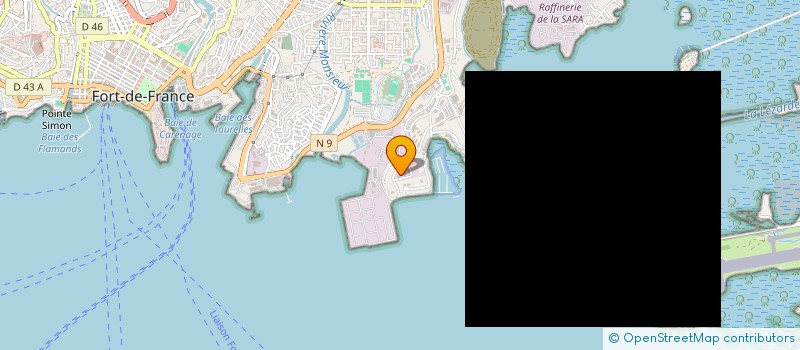 localisation de l'entreprise SEVRES U 59  FORT DE FRANCE