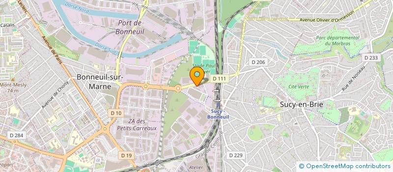 localisation de l'entreprise SEVWIGE à SUCY-EN-BRIE