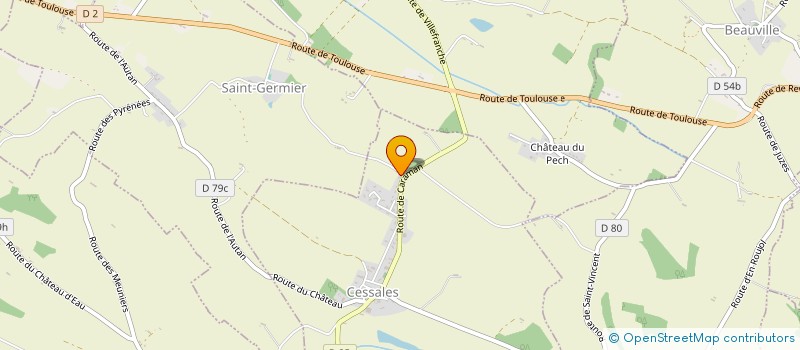 localisation de l'entreprise SEVY RECRUTEMENT  CESSALES