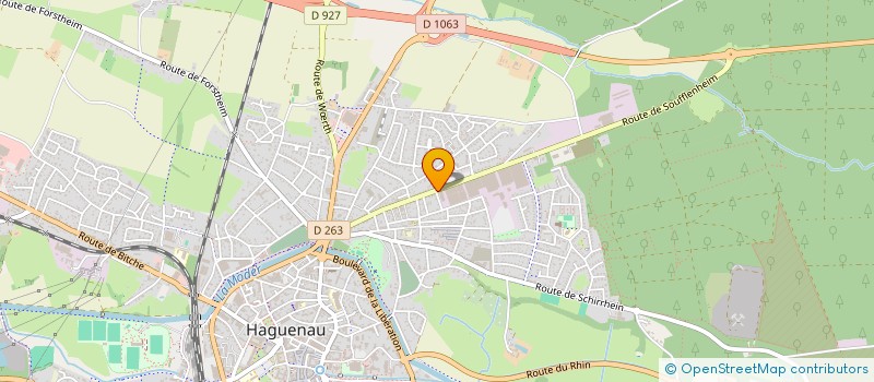 localisation de l'entreprise SEW USOCOME à HAGUENAU