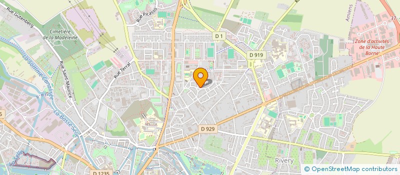 localisation de l'entreprise SEWA FITNESS à AMIENS