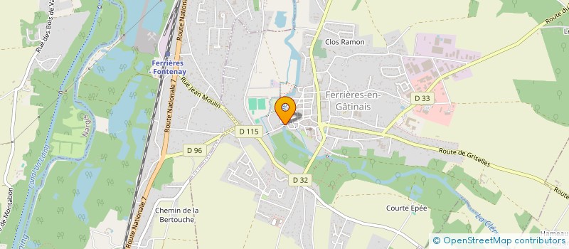 localisation de l'entreprise SEWSONG à FERRIERES-EN-GATINAIS