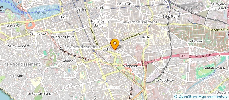 localisation de l'entreprise SEXOGYN  MARSEILLE