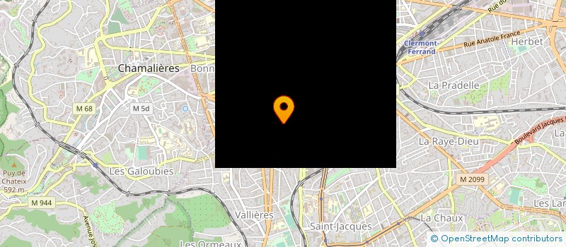 localisation de l'entreprise SEXTANT ARCHITECTURE  CLERMONT-FERRAND