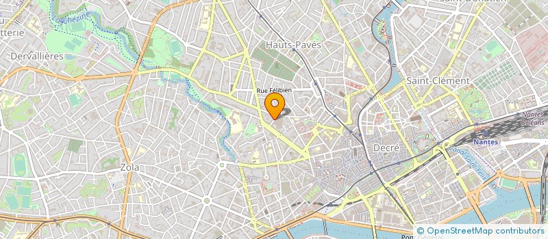 localisation de l'entreprise SEXTANT IMMOBILIER à ORVAULT