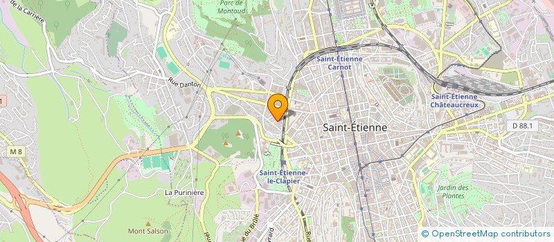 localisation de l'entreprise SEXTIPS à SAINT-ETIENNE