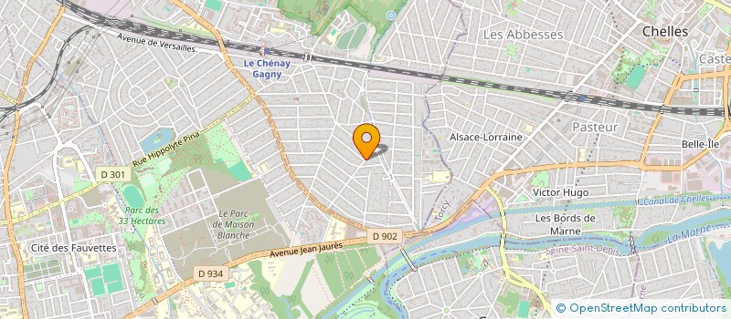 localisation de l'entreprise SEXY SHOPPING  GAGNY