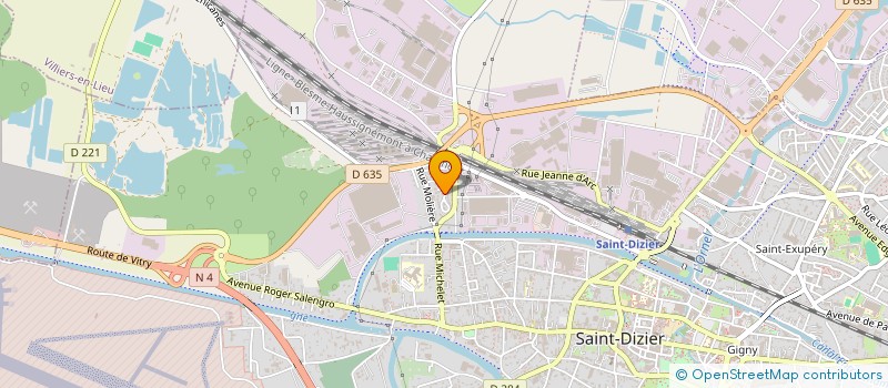 localisation de l'entreprise SEY à SAINT-DIZIER