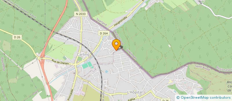 localisation de l'entreprise SEY'AUTO 57  CARLING