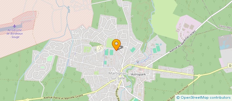 localisation de l'entreprise SEY'FORM  MARTIGNAS-SUR-JALLE