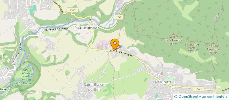 localisation de l'entreprise SEY YES à LA MURETTE