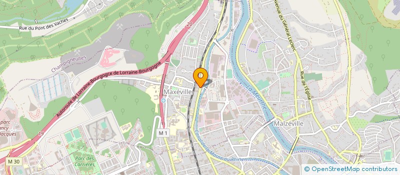 localisation de l'entreprise SEYA DISTRIBUTION  MAXEVILLE