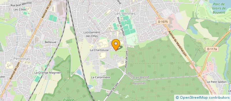 localisation de l'entreprise SEYAN  PERONNAS