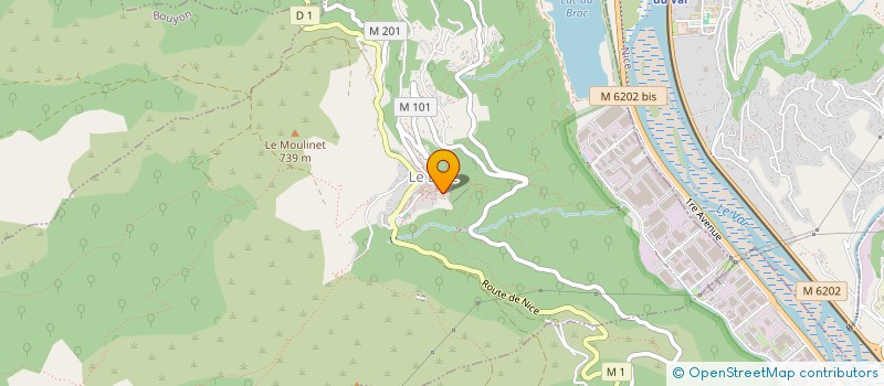 localisation de l'entreprise SEYBEL  LE BROC