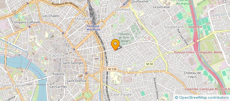 localisation de l'entreprise SEYE'S à TOULOUSE