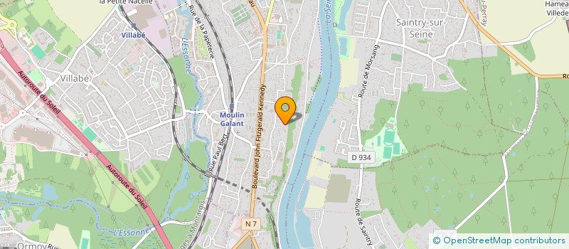 localisation de l'entreprise SEYF DRIVERS à CORBEIL-ESSONNES