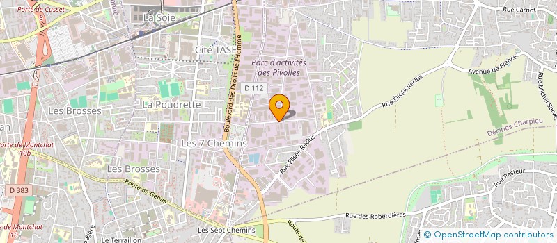localisation de l'entreprise SEYFERT DECINES à DECINES-CHARPIEU