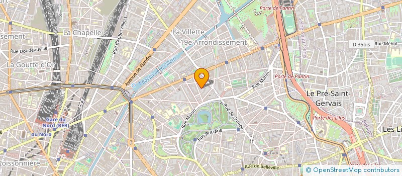 localisation de l'entreprise SEYIDA à PARIS